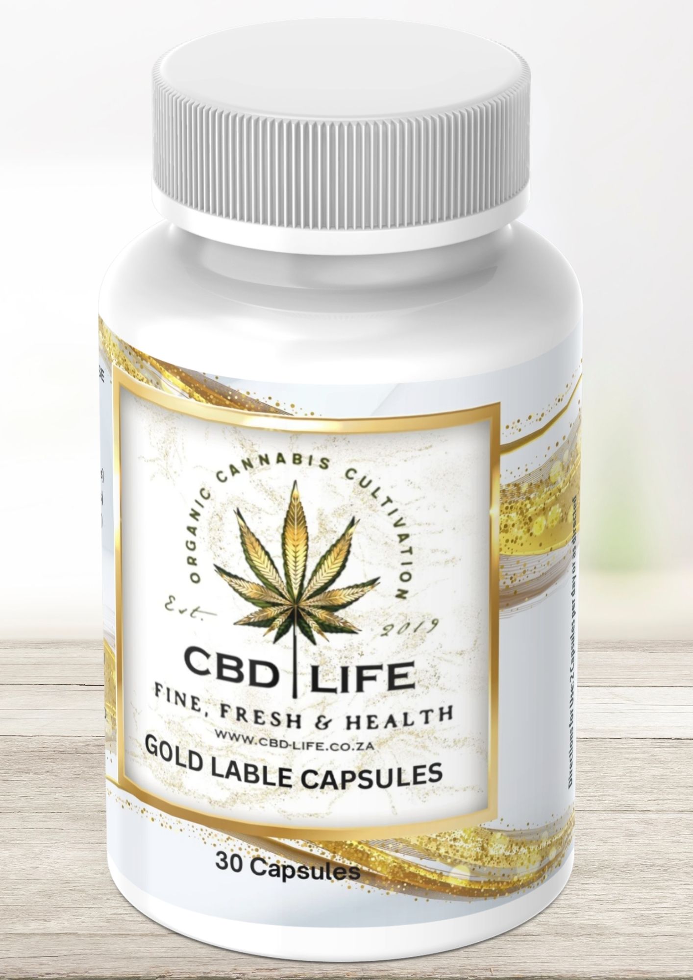CBD Gold Label Capsules 30