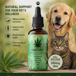 CBD For pets 3000mg (30ml)