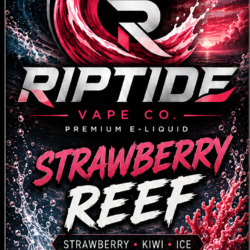 Riptide Strawberry Reef Vape juice 60ml